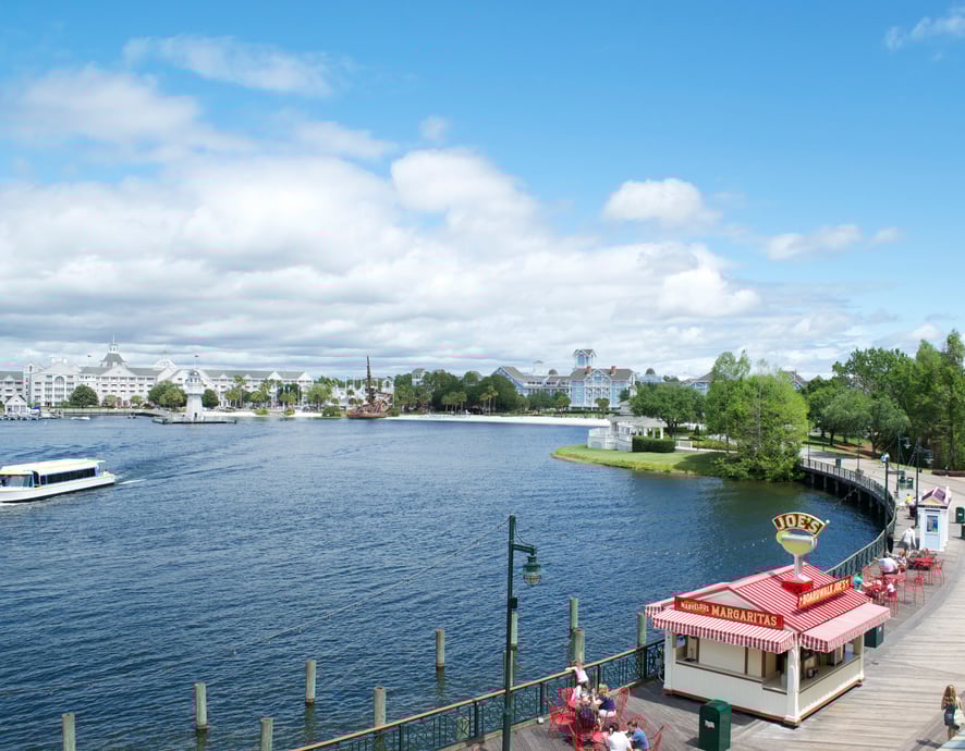 Friendship boat from Disney's Boardwalk Villas