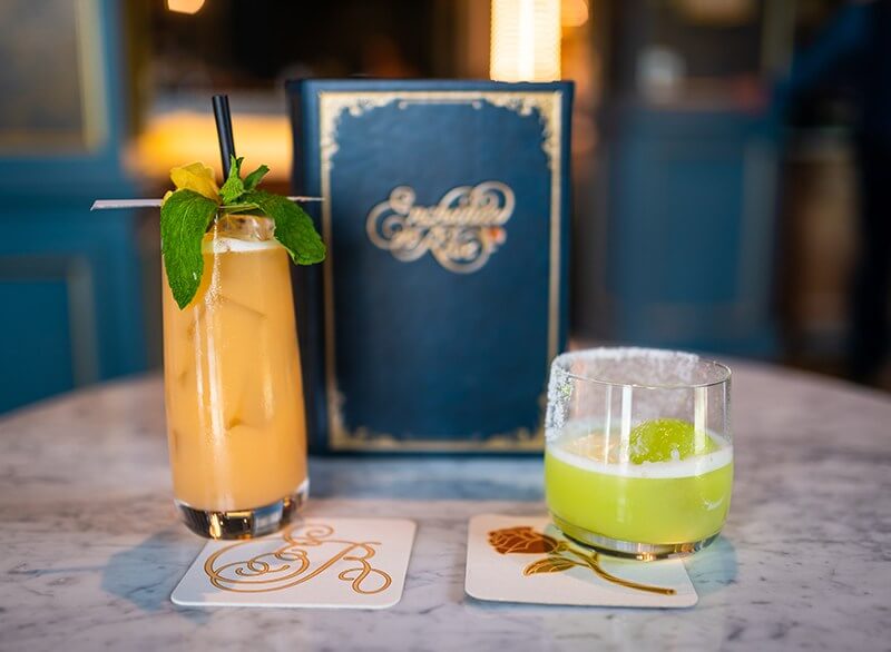 Beauty and the Beast Bar Enchanted Rose Lounge at Grand Floridian in Disney World