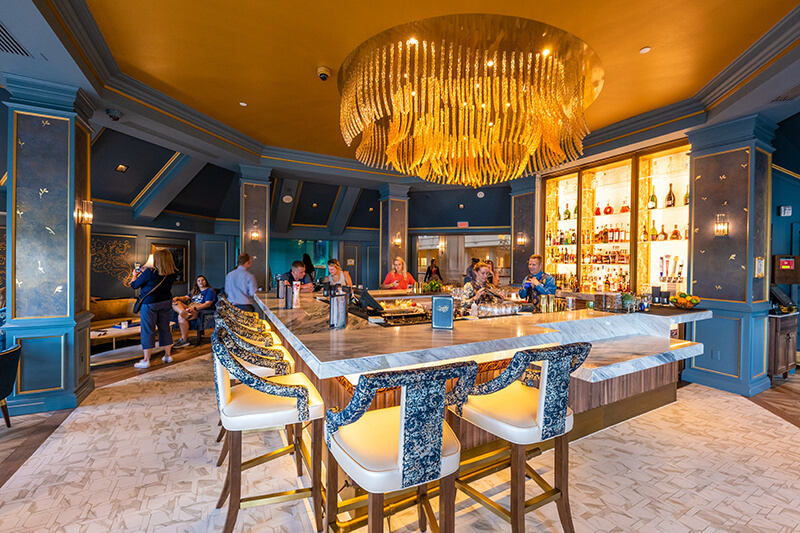 Inside Disney's Beauty and the Beast Bar Enchanted Rose Lounge at Grand Floridian Resort & Spa