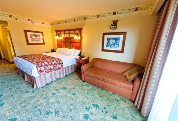 Disney's Grand Californian Bedroom