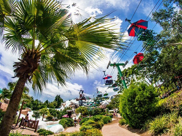 Disney's Blizzard Beach gondolas