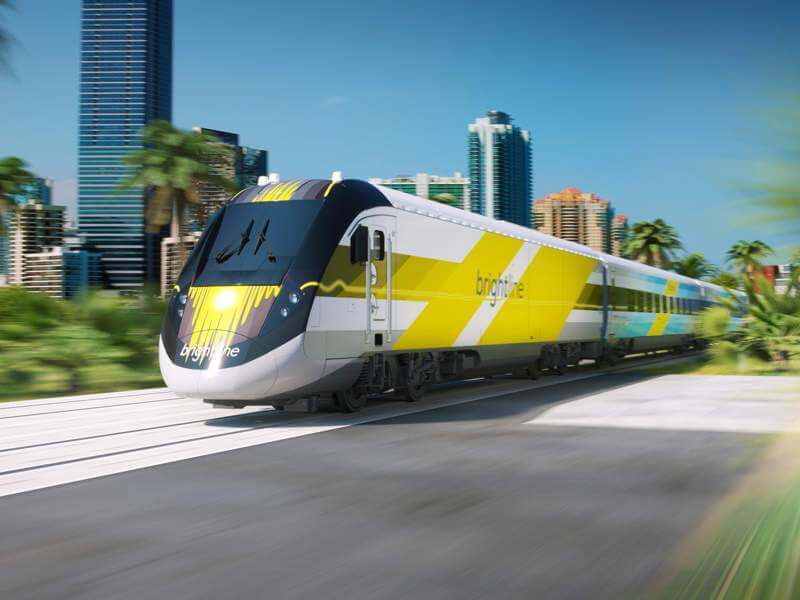 Proposed Brightline high-speed railway to Disney Springs