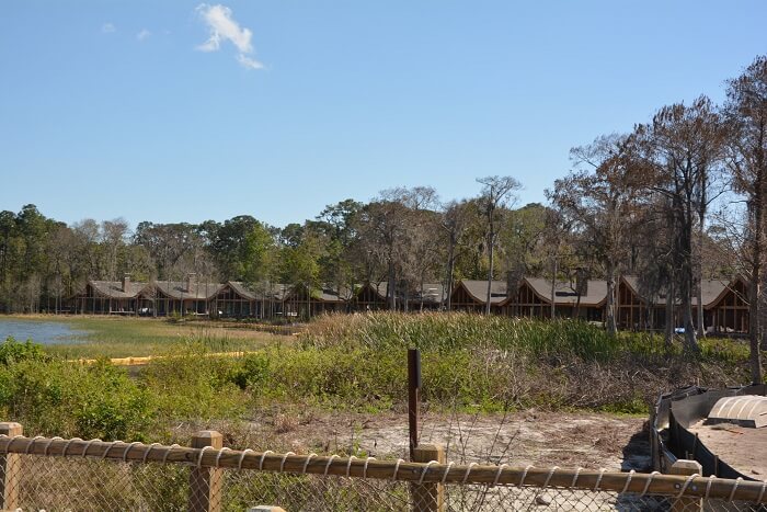 Copper Creek Cabins among the trees