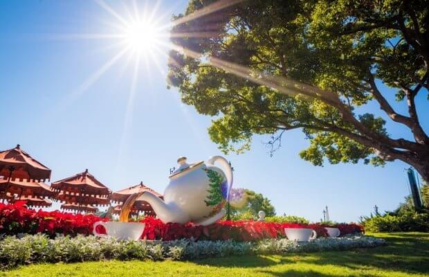 Christmas in Epcot United Kingdom at Walt Disney World