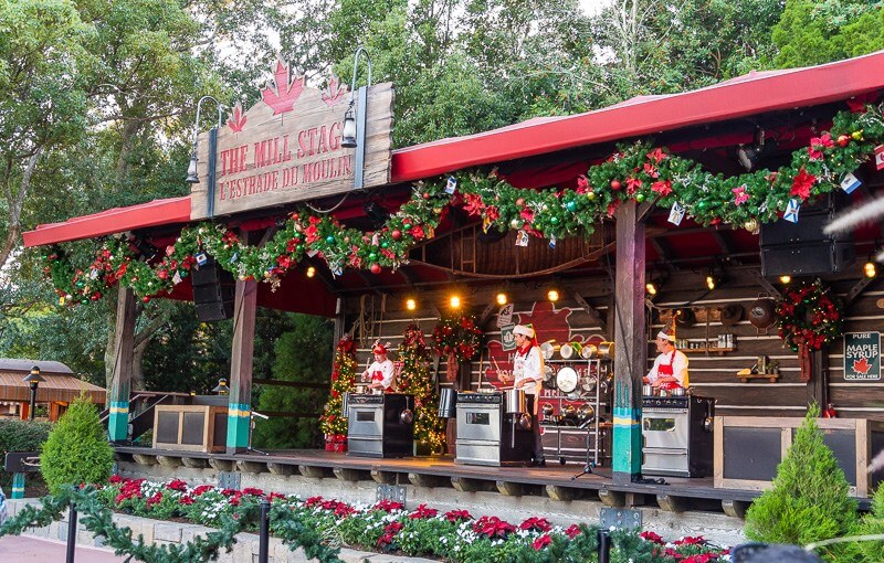 Christmas Festival Holidays at EPCOT in Disney World