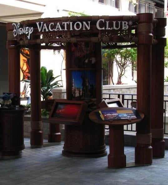 Disney Vacation Club booth