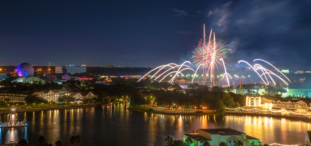 Epcot Forever Fireworks at Disney World