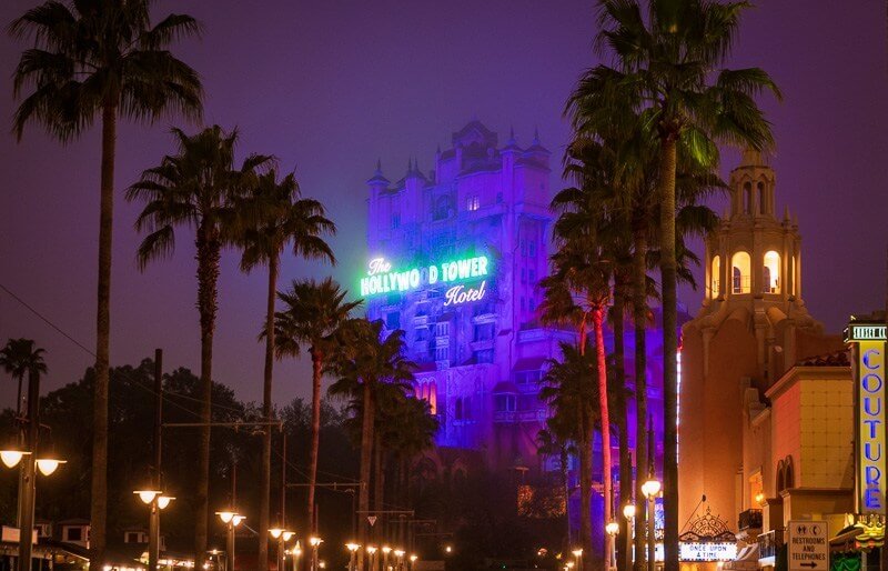 Foggy morning at Walt Disney World's Hollywood Studios