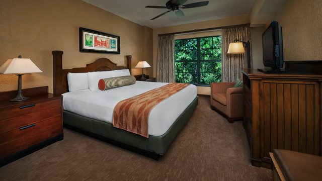 The interior room of Fort Wilderness Resort