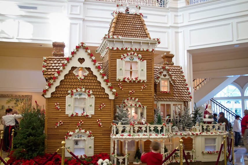 Gingerbread house at Disney's Grand Floridian