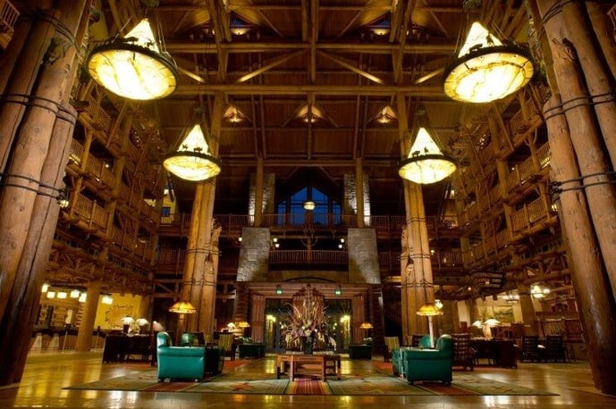Disney's Wilderness Lodge Lobby