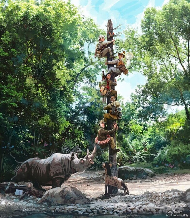 Disney's Jungle Cruise reimagined Concept Art 2021