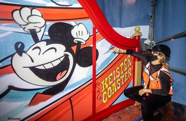 Keister Coaster redo at Disney's Boardwalk Resort