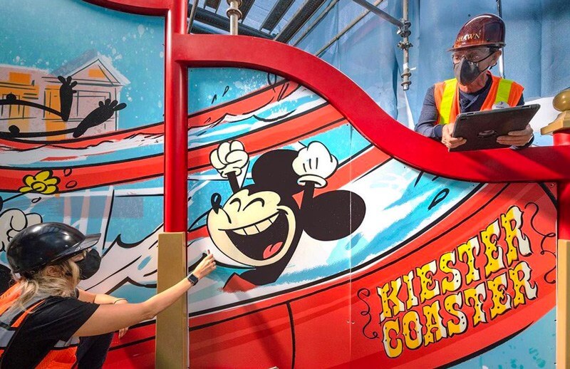 Keister Coaster Typo Boardwalk Pool Disney World