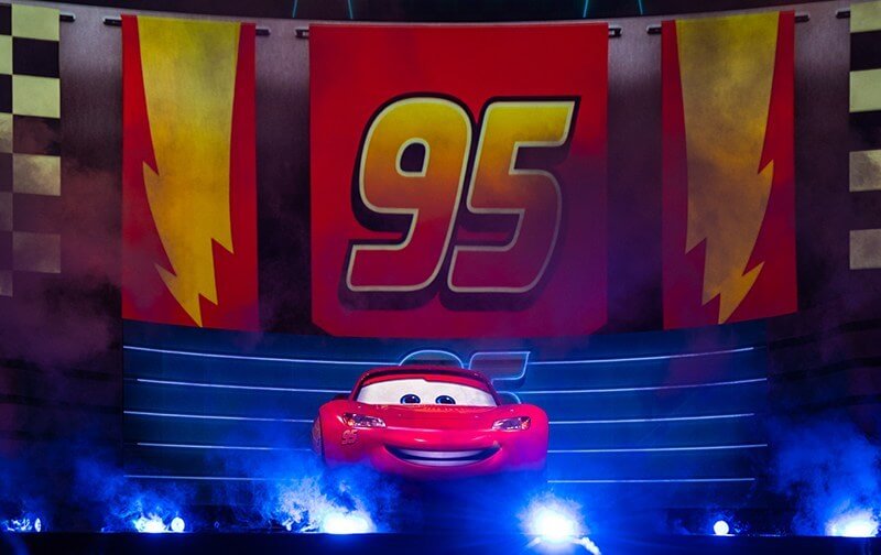 Lightning Mcqueen's Racing Academy attraction