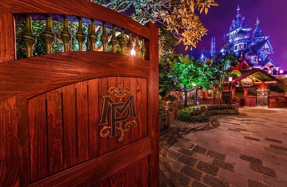 The Haunted Mansion at Hong Kong Disneyland