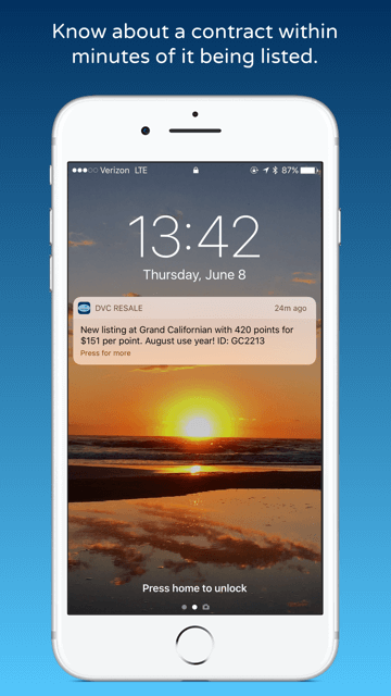 DVC Resale Market App
