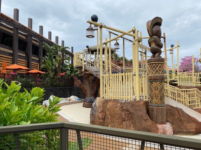 Polynesian DVC Resort at Walt Disney World exterior