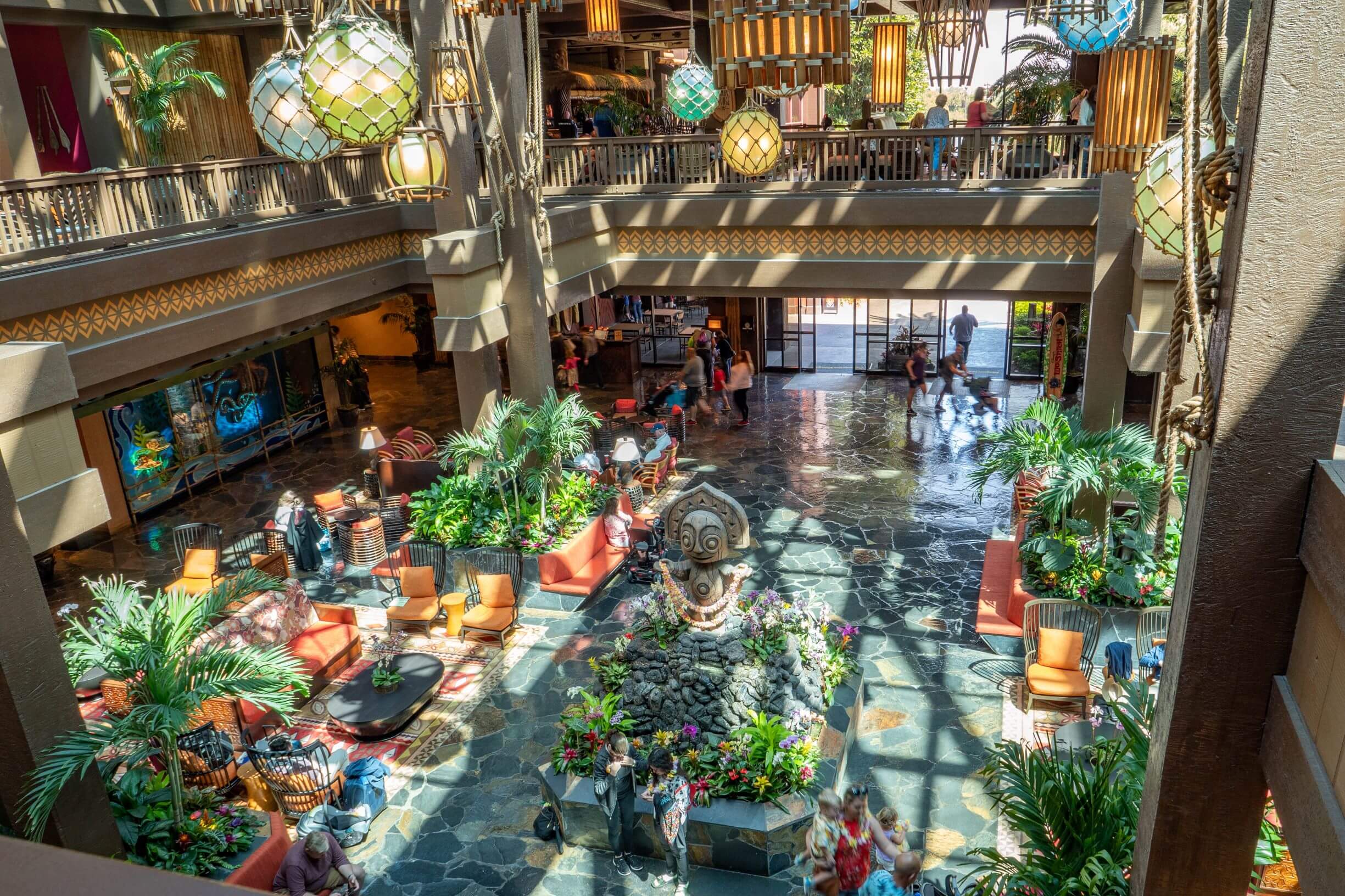 Disney's Polynesian Resort Lobby