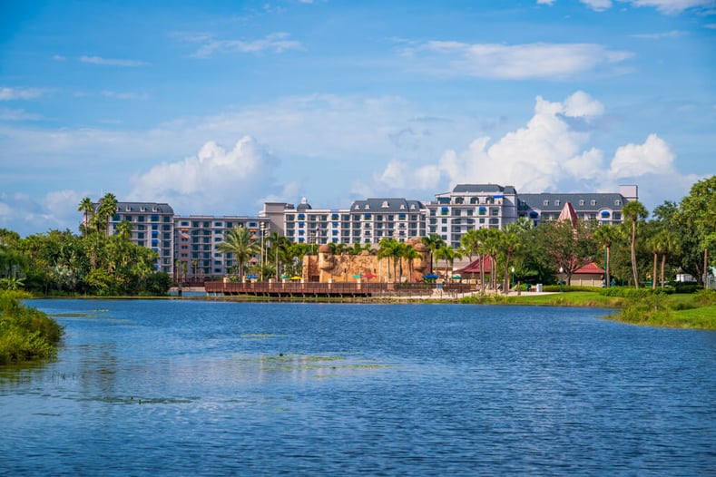 External view of the Riviera Resort at Walt Disney World