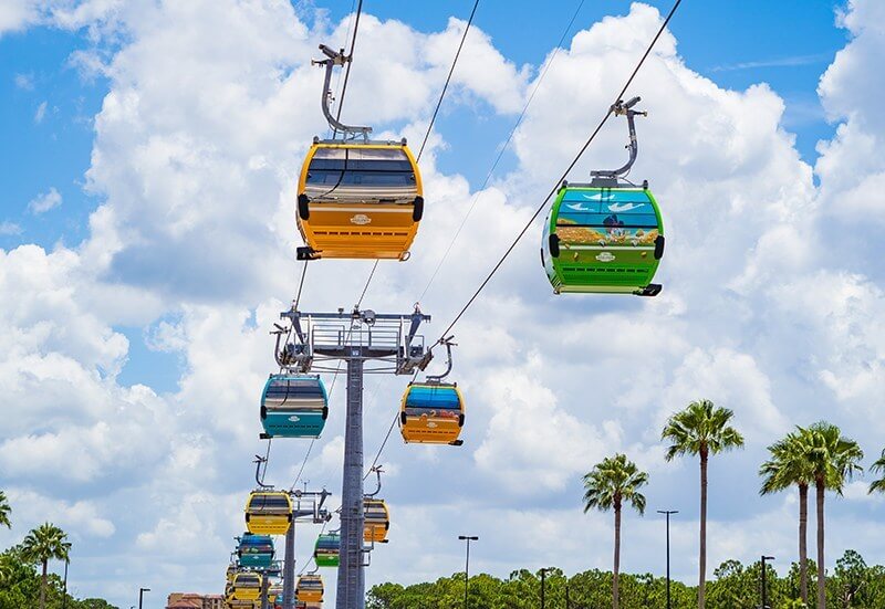 Riviera Resort Skyliner Gondola at Disney World