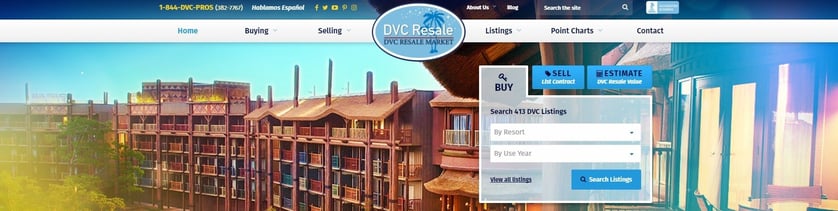 DVC Resale Market search box