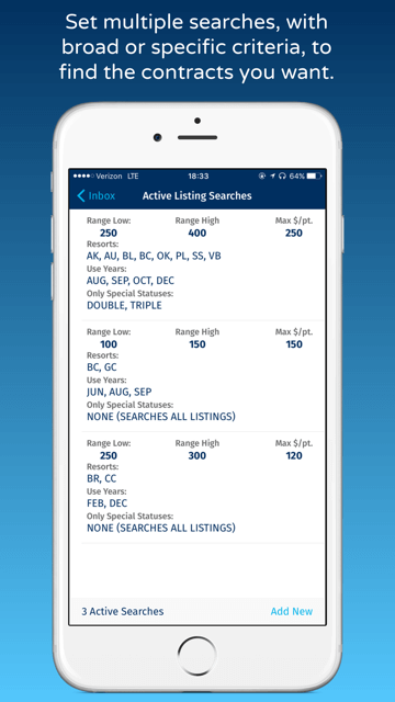 DVC Resale Market App