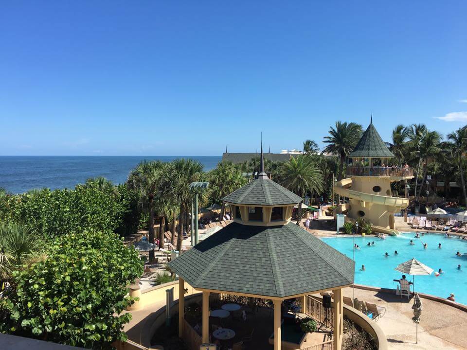 Vero Beach pool area