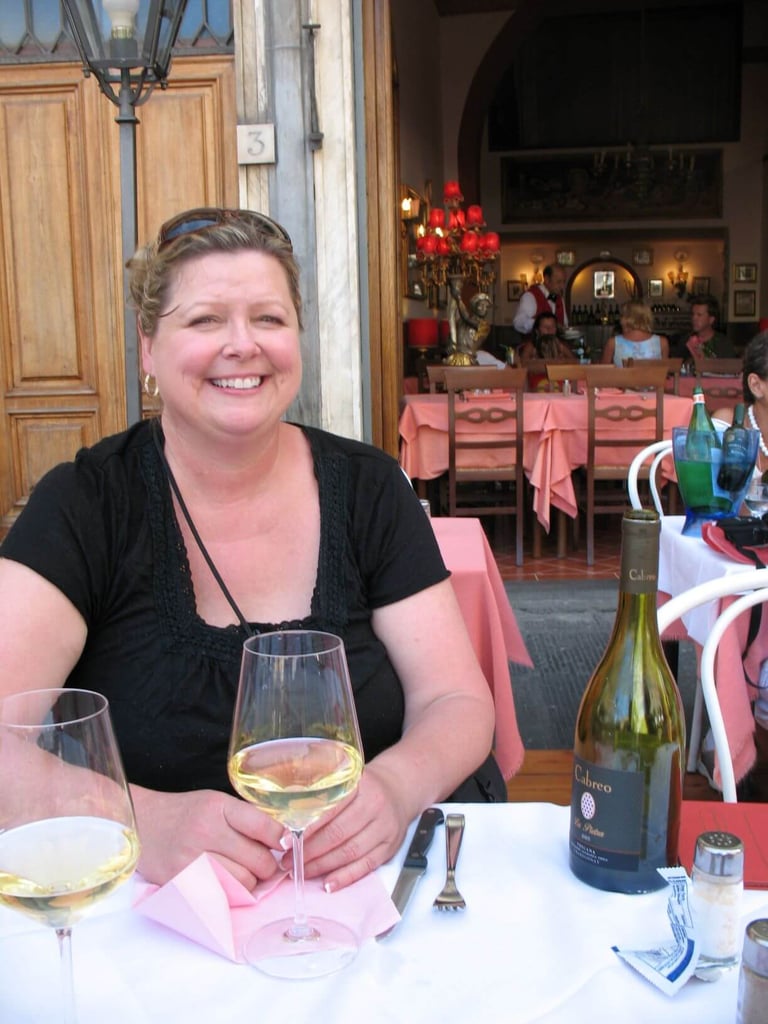 Karen Scheff on Adventures by Disney Tuscany Trip