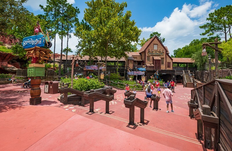Splash Mountain at Walt Disney World in Orlando, Florida