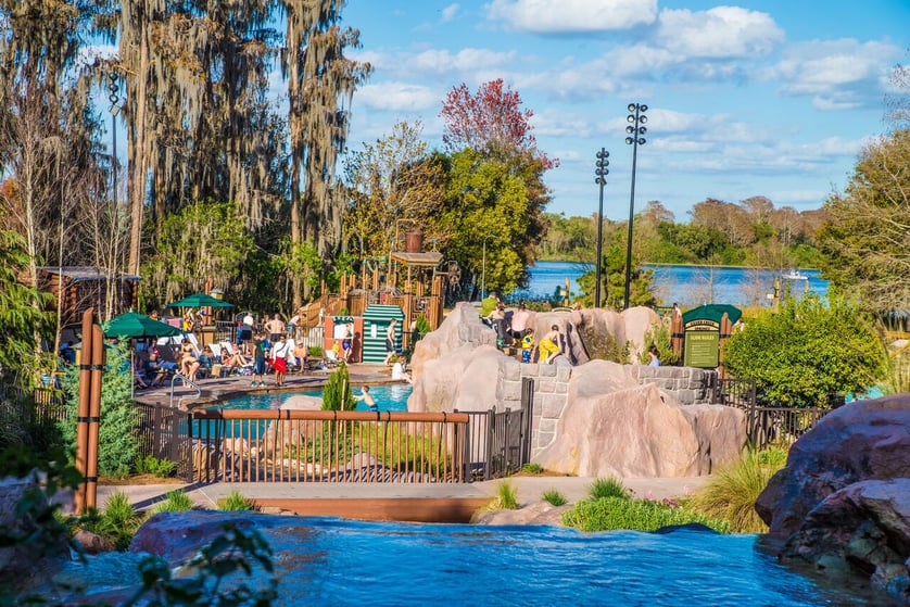 Wilderness Lodge Pool Area