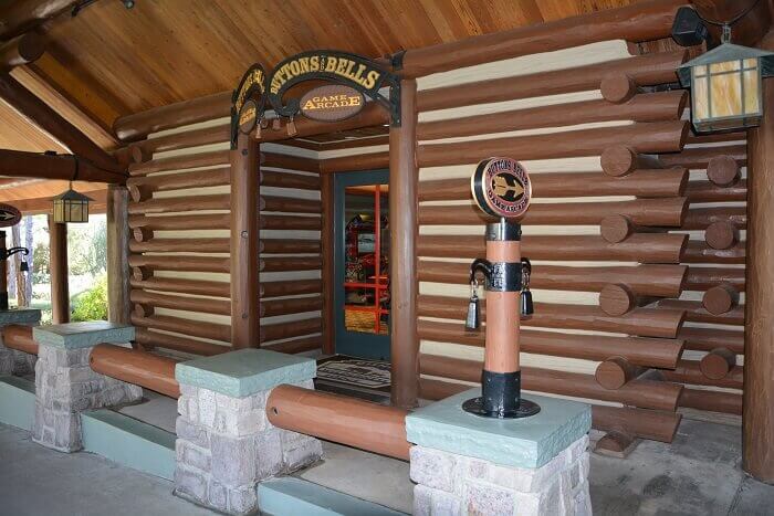 The arcade at Disney Vacation Club's Wilderness Lodge