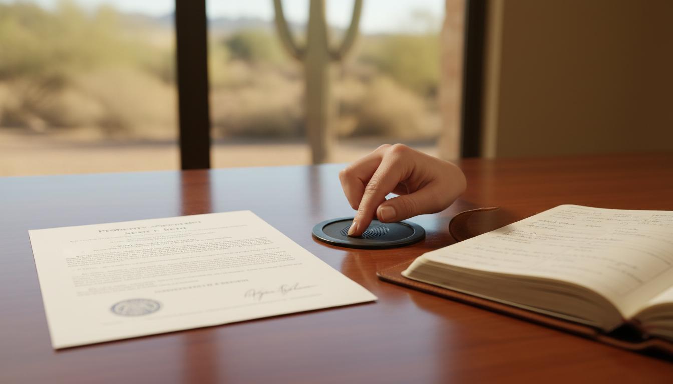 Arizona SB 1479: New Deed Recording and Notary Rules for 2026
