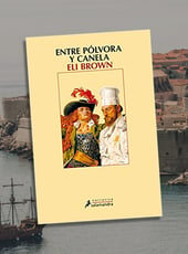 Iamgen de la entrada Entre pólvora y canela es la nueva novela de Eli Brown sobre piratas