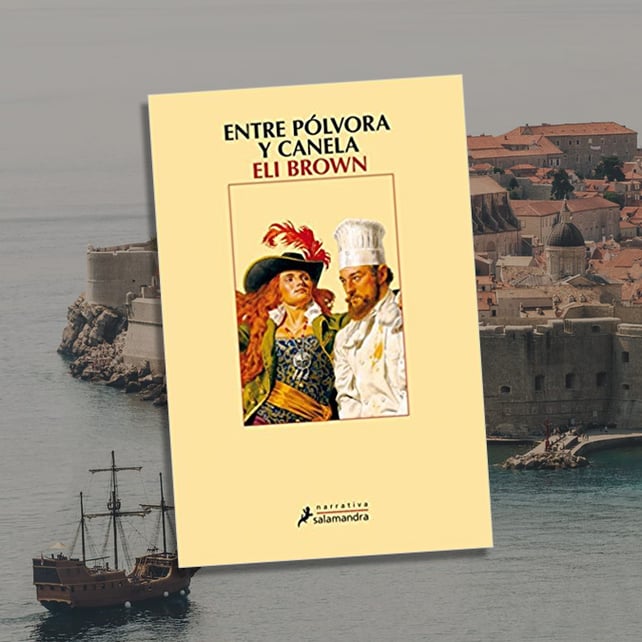 Imágen destacada - Entre pólvora y canela es la nueva novela de Eli Brown sobre piratas