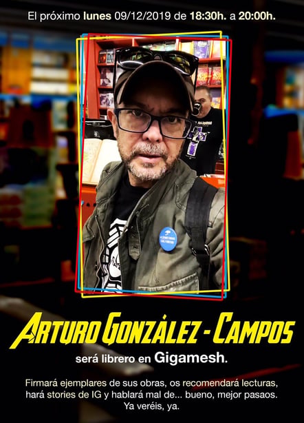 Imágen destacada - Día en la librería con Arturo González-Campos
