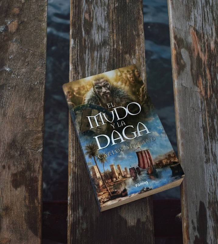 Imágen destacada - El mudo y la daga, de Carlos Serrano: reseña de la novela vikinga ambientada en Al-Ándalus
