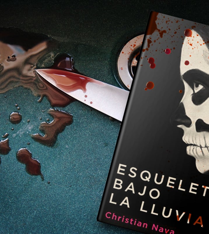 Imágen destacada - Esqueletos bajo la lluvia, análisis de la novela de Christian Nava