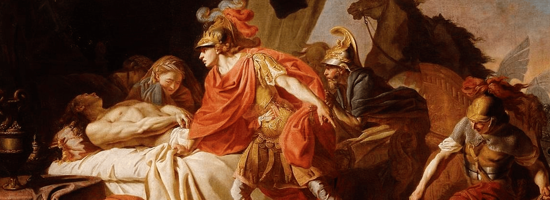 Background image for entry ¿Eran Aquiles y Patroclo amantes? Respuesta corta: sí  