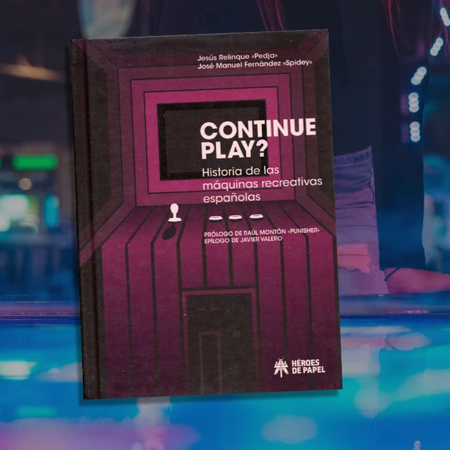 Imágen destacada - Reserva Continue Play, el libro que narra cómo llegó el arcade a España ?