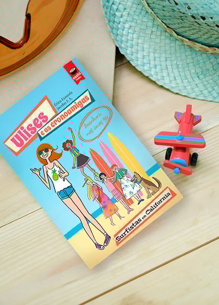 Imágen destacada - Ulises y las cronoamigas, surfistas en California, reseña de una obra juvenil