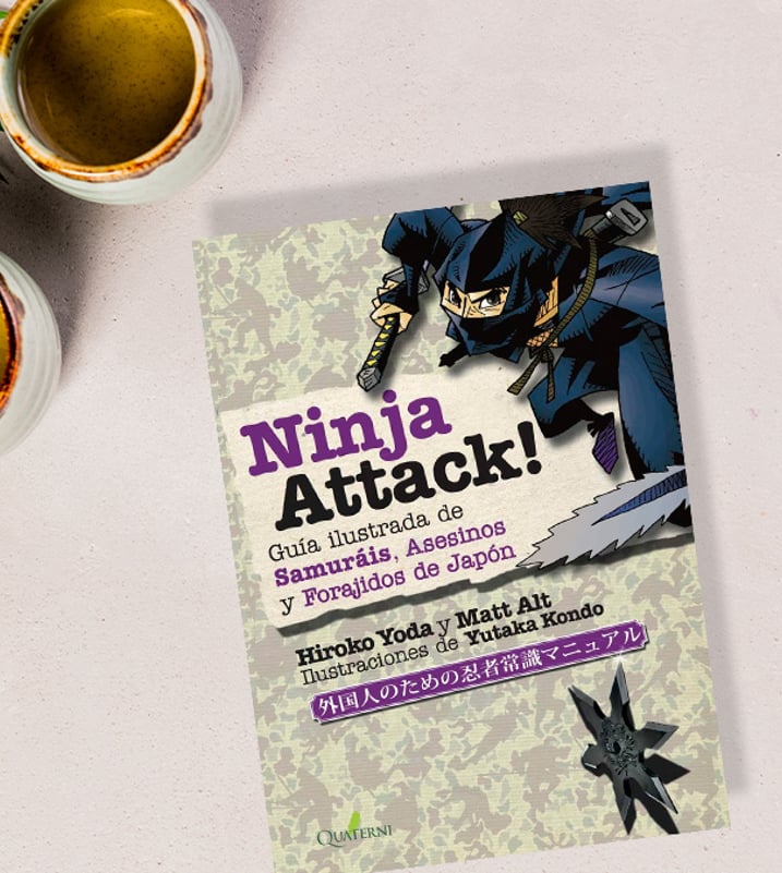 Imágen destacada - Ninja attack! Reseña de un libro que es mucho más de lo aparenta