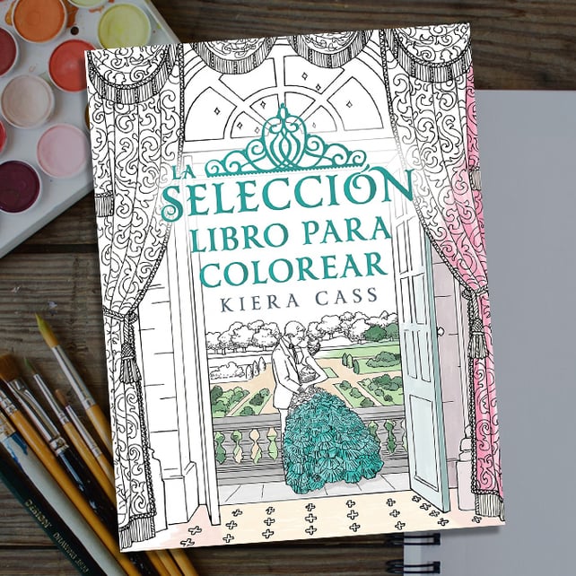 Imágen destacada - La Selección Libro para colorear de Kiera Cass ¡¡ya a la venta!!