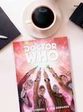 Iamgen de la entrada Doctor Who, Cuatro Doctores, reseña de un cómic de otro universo