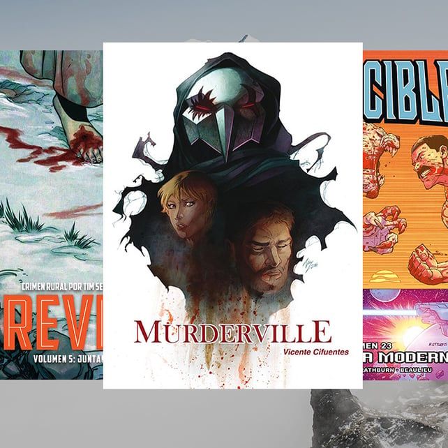 Imágen destacada - Novedades de Aleta Ediciones para el mes de febrero: Revival, Invencible o Murderville