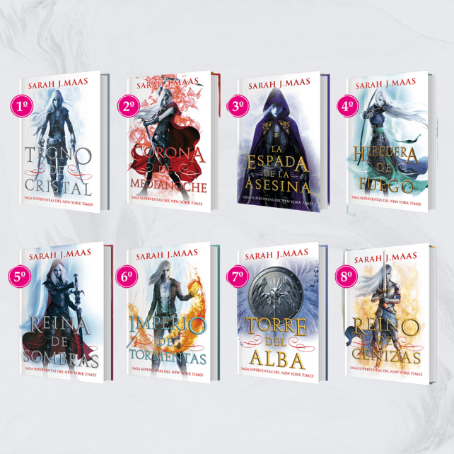 Saga Trono de Cristal de Sarah J. Maas –