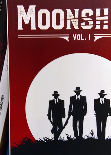 Imágen destacada - Moonshine vol.1: opinión de una mezcla entre alcohol, novela negra y terror