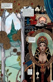 Nieve, cristal y manzanas: opinión del cómic gótico de Gaiman y Doran 