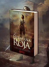 Iamgen de la entrada Cubierta revelada de Hermana Roja, una novela de fantasía oscura escrita por Mark Lawrence