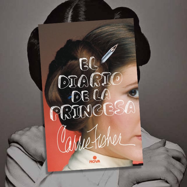 Imágen destacada - El diario de la princesa de Carrie Fisher, publicado por Nova Libros